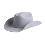 Huayihats Custom Unisex 100% Wool Felt Cowboy Hats Wide Brim Western Style For Casual Outdoor Party Fishing & Business Scenes