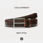 Men's Alloy Pin Buckle Cow Hide Solid Pattern Casual Business Versatile Trendy Cross-border Foreign Trade Best-selling Belt