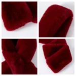 Women's Fashionable Double-sided Winter Faux Fur Multifunction Scarf