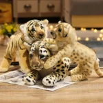 Polyester Stuffed Lion Lion Plush Toy Forest Cotton Stuffed Tiger /leopard Plush Toy With Pp Cotton Filling