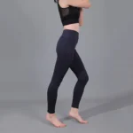 Wholesales Cross-border European American Export Bestseller Yoga Pants High Waist Butt-lifting Slim-fit Side Pockets Velour