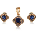 64232 Xuping Fashion 18k Gold 2016 Pakistani Bridal Jewelry Sets