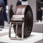 Men's Genuine Leather Alloy Pin Buckle Rotating Cowhide Belt Electroplated Vintage Style Black Korean Business Belt Stock