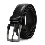 Wenzhou Men's Genuine Leather Cowhide Alloy Pin Buckle Casual Belt-wholesale Simple All-match