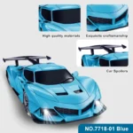 Customized Mini Electric Rc Racing Vehicle Four-channel Educational Toy For Kids Remote Control Car Toy For Playing